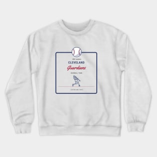 cleveland guardians for baseball lovers Crewneck Sweatshirt